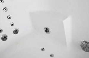Cada cu hidromasaj asimetrica MUE-007B Stanga 170x 100 x 70 cm, alba - Img 21