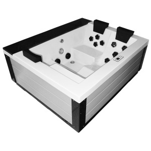 Cada cu hidromasaj jacuzzi pentru gradina PRO-1543 pentru 3 persoane 200 x 170 x 80 cm