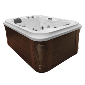 Cada cu hidromasaj jacuzzi pentru gradina Pro Garden SPA 1356 pentru 2 persoane 190 x 135 x 78 cm - Img 4
