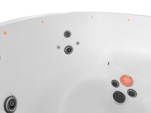Cada cu hidromasaj rotunda, jacuzzi exterior Pro Viking Spas pentru 5 persoane 234 x 234 x 95 cm - Img 8
