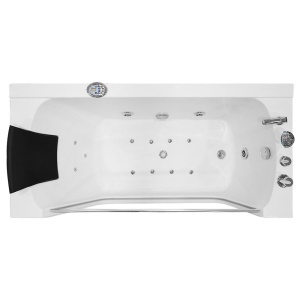 Cada cu hidromasaj si cromoterapie MO-0319, 170 x 80 cm, panou de sticla, Bluetooth si radio - Img 2