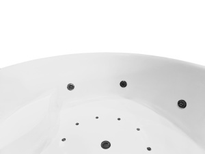 Cadă de baie albă cu spa și hidromasaj PRO-18027 – 180 × 180 × 60 cm - Img 6