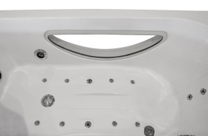 Cada de baie cu hidromasaj MO-1633 Turbo Spa – 168 x 86 x 60 cm, geam frontal si incalzitor, alb - Img 10