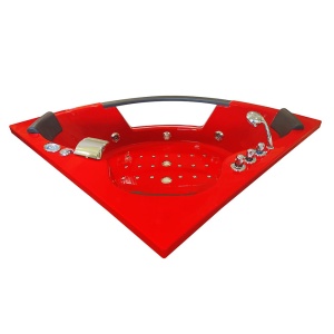 Cadă de baie cu hidromasaj RED SPA MO-1004 HC - cu încălzitor, 152x152x56 cm - Img 7