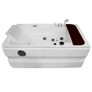 Cada de baie cu hidromasaj si SPA, alba, cu paravan sticla si dus fix, montaj stanga 170 x 78 x 58 cm - Img 7