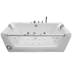 Cada de baie cu hidromasaj si SPA White pentru o persoana 176 x 85 x 61 cm - Img 4