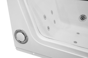 Cada de baie cu hidromasaj si SPA White pentru o persoana 176 x 85 x 61 cm - Img 14