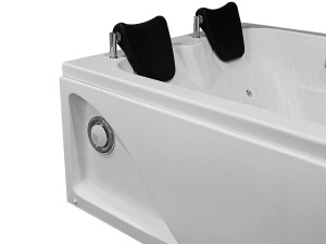 Cada de baie cu hidromasaj SPA MO-0205, 170 x 115 x 58 cm, 2 persoane, montaj stanga, alb - Img 6