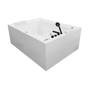 Cada de baie cu hidromasaj spa MO-18046, 185 x 135 x 65 cm, 2 persoane, baterie termostatica, Bluetooth - Img 3