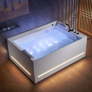Cada de baie cu hidromasaj spa MO-18046, 185 x 135 x 65 cm, 2 persoane, baterie termostatica, Bluetooth - Img 23