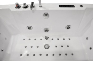 Cada de baie cu hidromasaj Turbo Spa 180 x 91 x 60 cm alba - Img 17