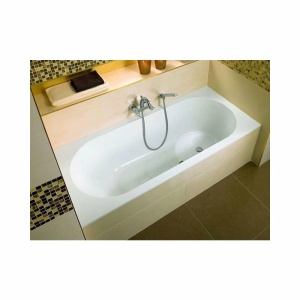 Cada de baie dreptunghiulara din compozit Villeroy&Boch Oberon 190x90 cm Quaryl - Img 3