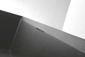 Cada de baie freestanding MUE-D001G gri mat cu textura de piatra – 170 x 75 x 60 cm - Img 4