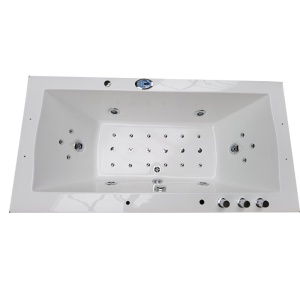 Cada de baie RAMONA 640, Cu hidromasaj 180x90cm, Culoare Alb - Img 11