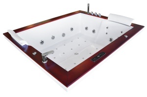 Cada de baie SPA cu hidromasaj MO-1666, fara carcasa laterala 180 x 150 x 67 cm - Img 6