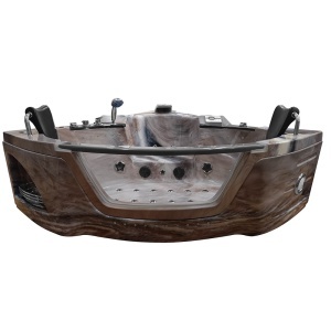 Cada de colt cu hidromasaj pentru 2 persoane SPA MUS-1060 Mediterranean 154 x 154 x 69 cm - Img 3