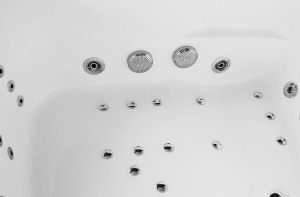 Cada de colt cu hidromasaj SPA MUE-0031A, 140 x 140 cm, 2 persoane, 58 duze si incalzitor - Img 16
