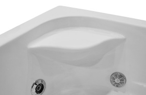 Cada de dus cu hidromasaj pentru 2 persoane si montaj dreapta PRO1631 Turbo 180 x 120 x 54 cm - Img 12