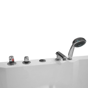 Cada de dus cu hidromasaj pentru 2 persoane si montaj stanga PRO1631 180 x 120 x 54 cm - Img 9