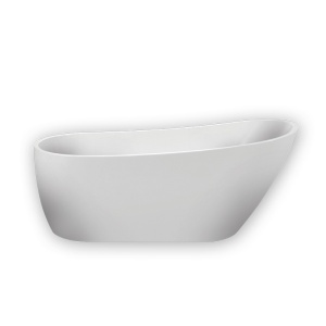 Cada freestanding, Florida, Natalia P-152, ovala, culoare alb, dimensiune 150x75cm - Img 1