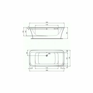 Cada freestanding Ideal Standard Connect Air 170x80 - Img 2