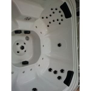 Cada hidromasaj jacuzzi pentru exterior PRO-1308 pentru 7 persoane 222 x 222 x 97 cm - Img 4
