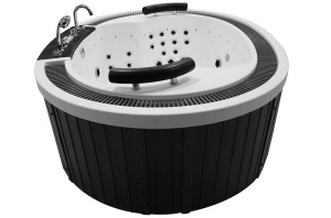 Cada SPA cu hidromasaj MUS-1099, Dimensiune 210x170x70 cm, carcasa grafit - Img 17