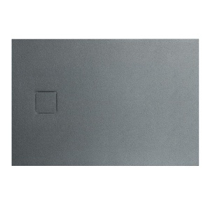 Cadita de dus din compozit de piatra Pro Exclusive gri granit 100 x 80 x 4 cm - Img 2