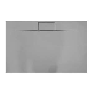 Cadita de dus dreptunghiulara Pro SMC gri 140 x 90 x 2.6 cm - Img 2