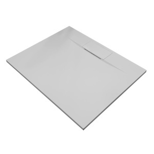 Cadita de dus dreptunghiulară SMC alba, MO-GD12080KS, 120 x 80 x 2.6 cm - Img 3