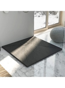 Cadita dus Magnum Negru 90x90
