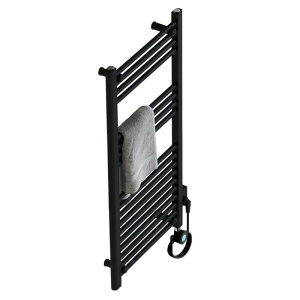 Calorifer electric de baie portprosop Katla-BL 250W, 100 x 50 cm, negru mat - Img 11
