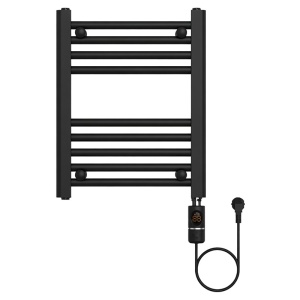 Calorifer electric de baie portprosop Manam 300W 50 x 40 cm negru