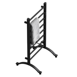 Calorifer electric TAAL-BL 200W pentru baie 91x50, negru - Img 6