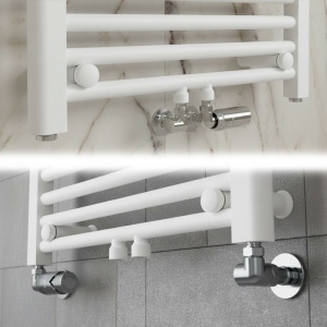 Calorifer portprosop pentru baie Gama-WH-2 alb lucios – 120 x 50 cm - Img 8