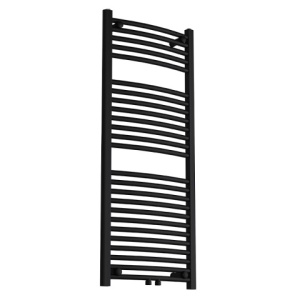 Calorifer vertical CORSO-BL-4 pentru baie 120x50, negru - Img 2