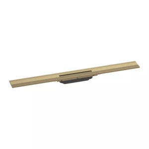 Capac pentru rigola de dus Hansgrohe RainDrain Flex ajustabil 80 cm bronz periat - Img 1