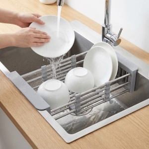 Chiuveta din inox cu set accesorii 3 piese Rea Liam Brush Nickel - Img 6