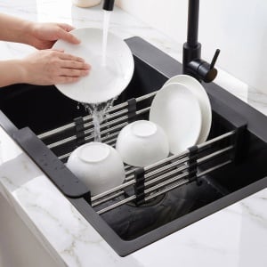 Chiuveta din inox cu set accesorii Rea Liam Black - Img 2