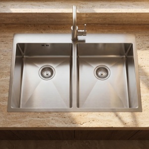Chiuveta pentru bucatarie din inox Joel Brush Steel - Img 5