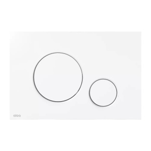Clapeta de actionare Alca Thin M676 alb mat