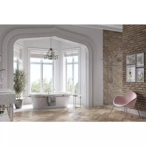 Coloana de dus cu baterie dubla comanda bronz periat FDesign Lacrima - Img 2