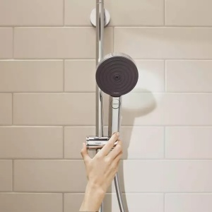 Coloana de dus cu baterie termostatata Hansgrohe Pulsify Select S 260 ShowerTablet Select 400 - Img 4
