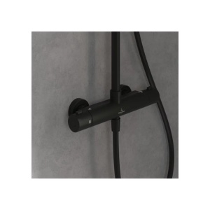 Coloana de dus cu baterie termostatata Villeroy&Boch Universal finisaj negru mat - Img 3