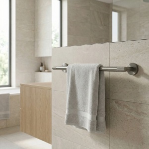 Cuier de baie, bara prosop Rea 6603 Modern Titan - Img 5