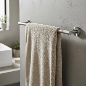 Cuier de baie, bara prosop Rea Galo Brush Nickel 5701 - Img 3