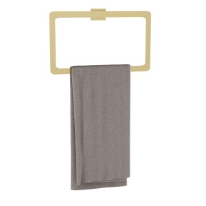 Cuier de baie, suport prosop Rea Ring OSTE Brush Gold 210 - Img 2