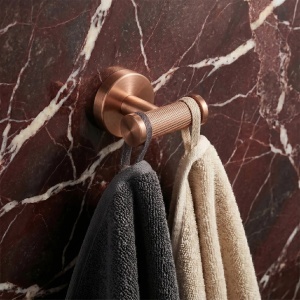 Cuier dublu Rea Modern Copper Brush - Img 3