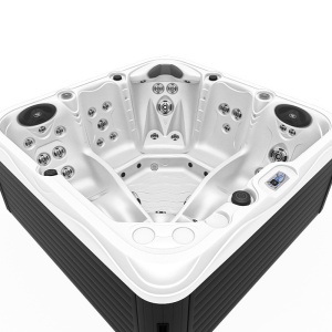Jacuzzi de gradina alb PRO 752 pentru 3 persoane 200 x 200 x 84 cm - Img 4