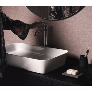 Lavoar pe blat Ideal Standard Atelier Ipalyss 55 cm alb mat cu preaplin - Img 10